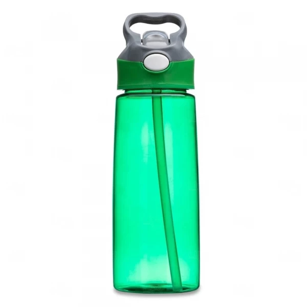 Squeeze Plástica Personalizada 650ml com Botão Acionador 