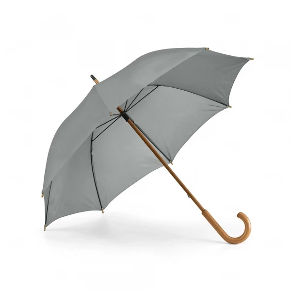 Guarda-Chuva com Pega em Madeira Manual Personalizado 
