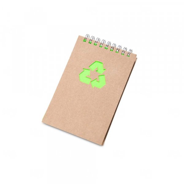 Bloco de Anotações Ecológico Personalizado - 14,5 x 8,8 cm 