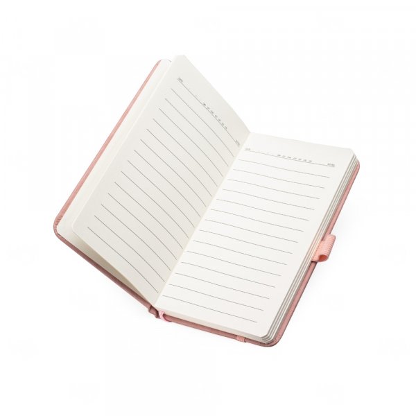 Caderneta Moleskine Emborrachada Personalizada - 18x10cm 