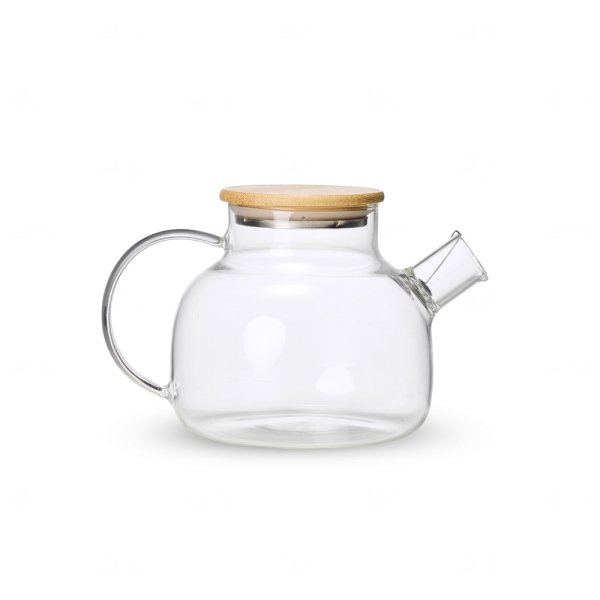 Chaleira de Vidro com Infusor Personalizada - 1 Litro 
