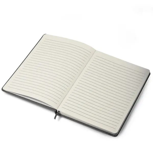 Kit Escritório A5 Capa em Couro Reciclado e Caneta Metalica Personalizado 