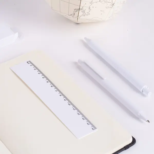 Kit Escritório Plástico Antibacteriano Personalizado 