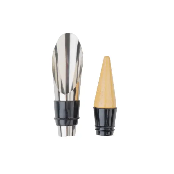 Kit Vinho Personalizado em metal e bambu 
