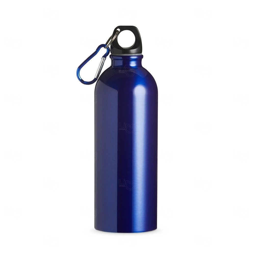 Squeeze Inox 500ml com Bico e Mosquetão Personalizado 