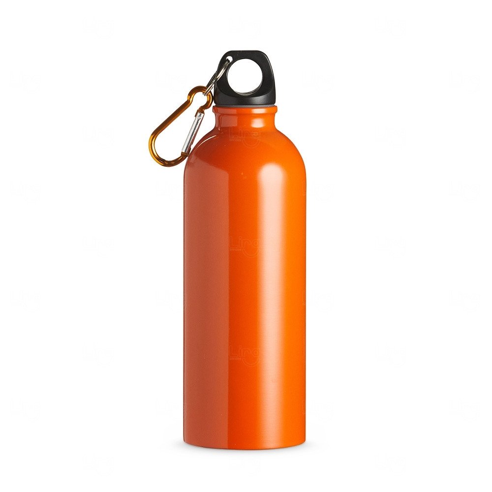 Squeeze Inox 500ml com Bico e Mosquetão Personalizado 