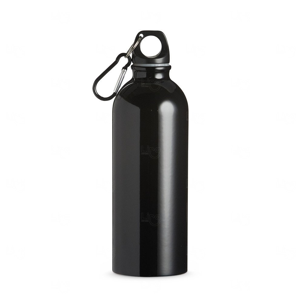 Squeeze Inox 500ml com Bico e Mosquetão Personalizado 