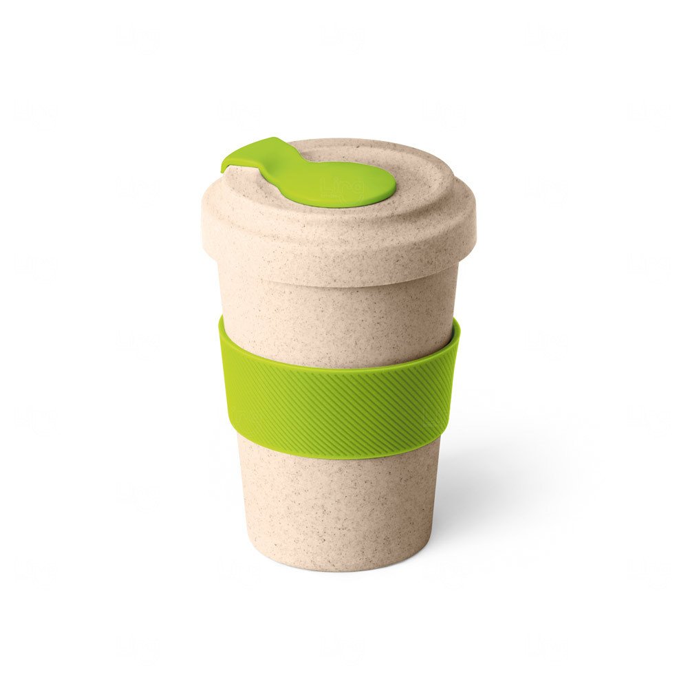 Copo Ecológico 500ml em Fibra de Bambu Personalizado 