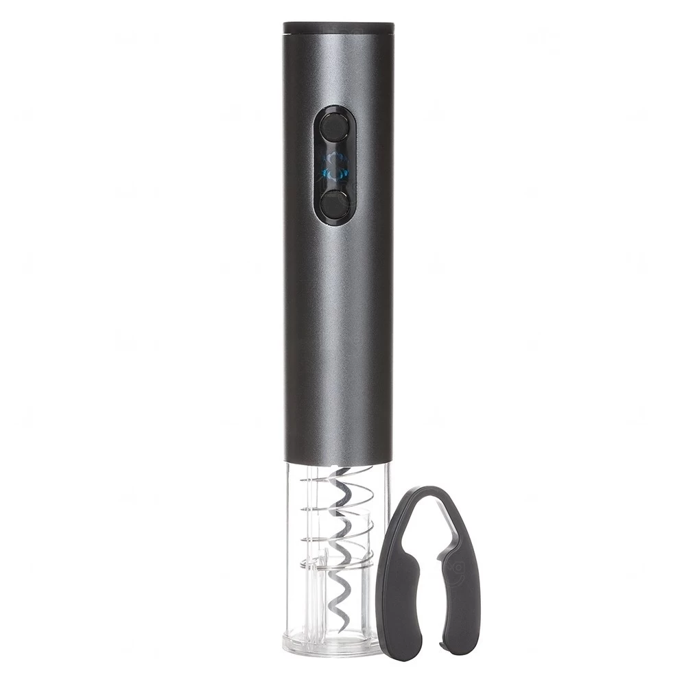Abridor Saca-Rolhas Elétrico para Vinho com LED Personalizado 