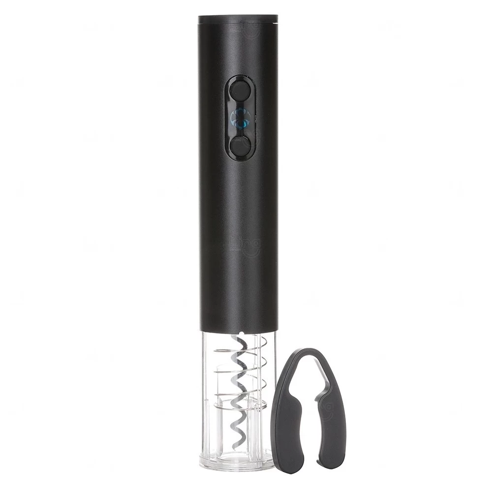 Abridor Saca-Rolhas Elétrico para Vinho com LED Personalizado 