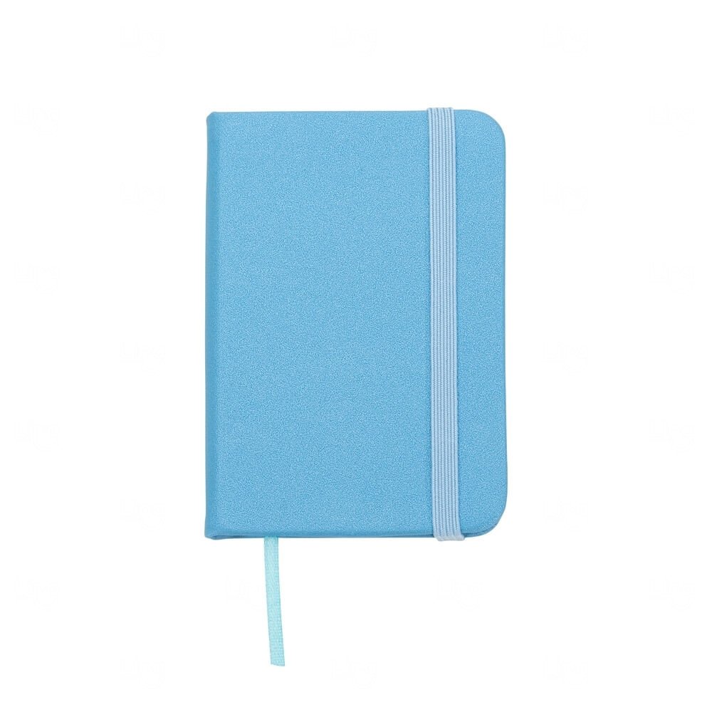 Mini Moleskine Personalizado - 10,3 x 7,4 cm Azul Claro