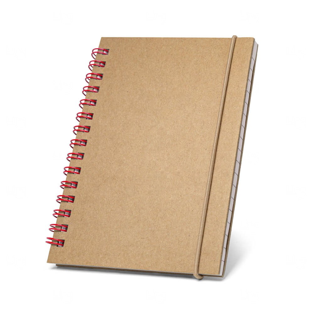 Caderno de Bolso Ecológico com Espiral Personalizado - 14 x 10 cm 