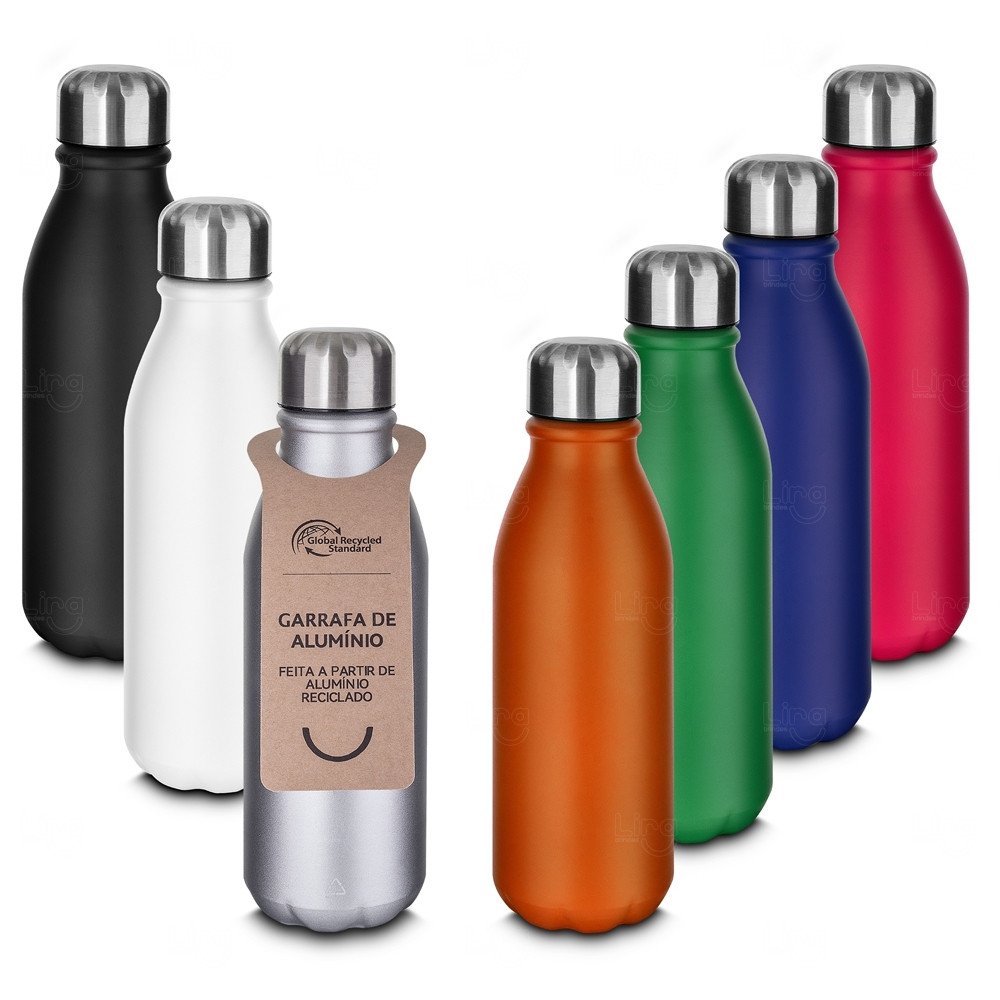 Garrafa Personalizada de Alumínio - 600ml 