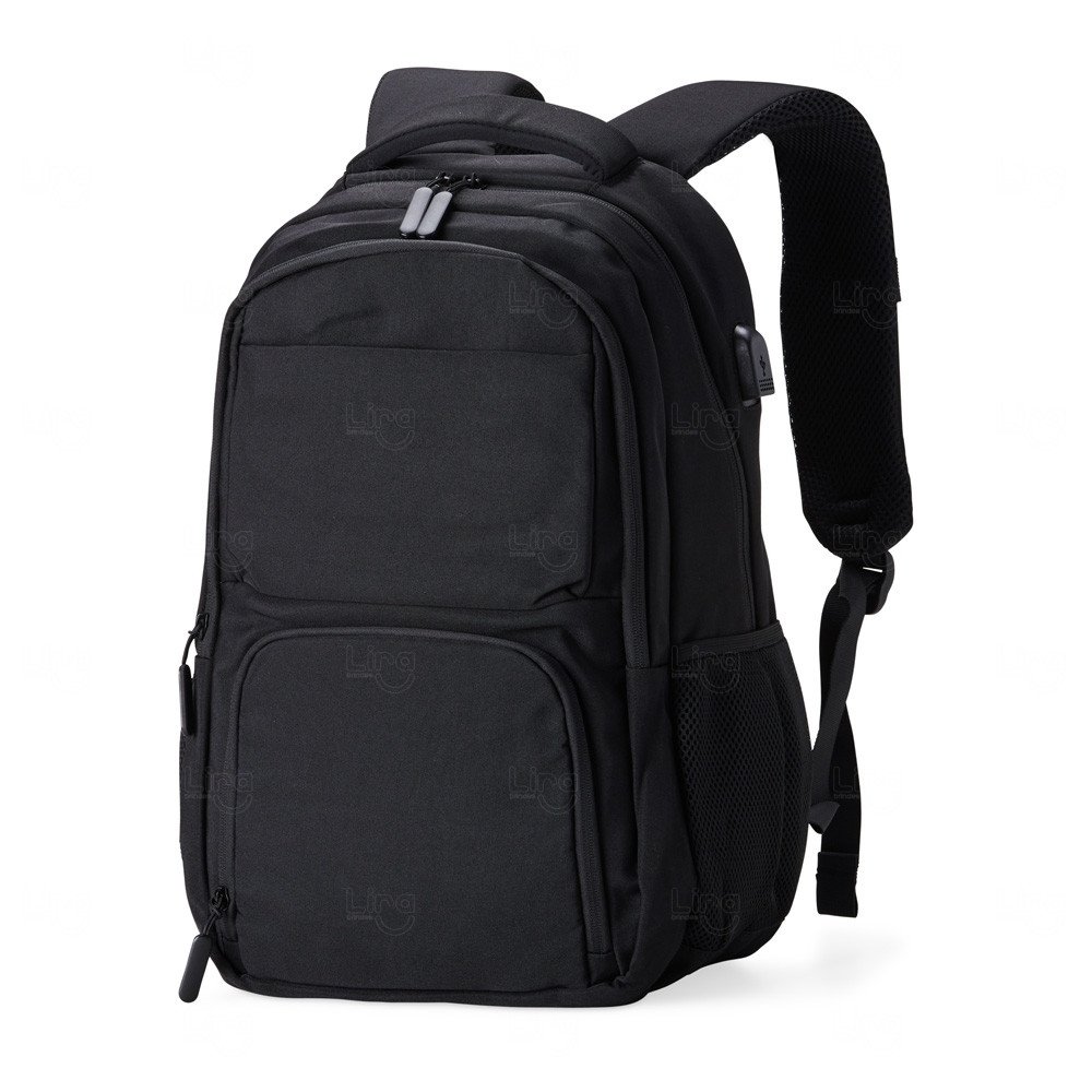 Mochila Poliéster USB 28 Litros Personalizada 