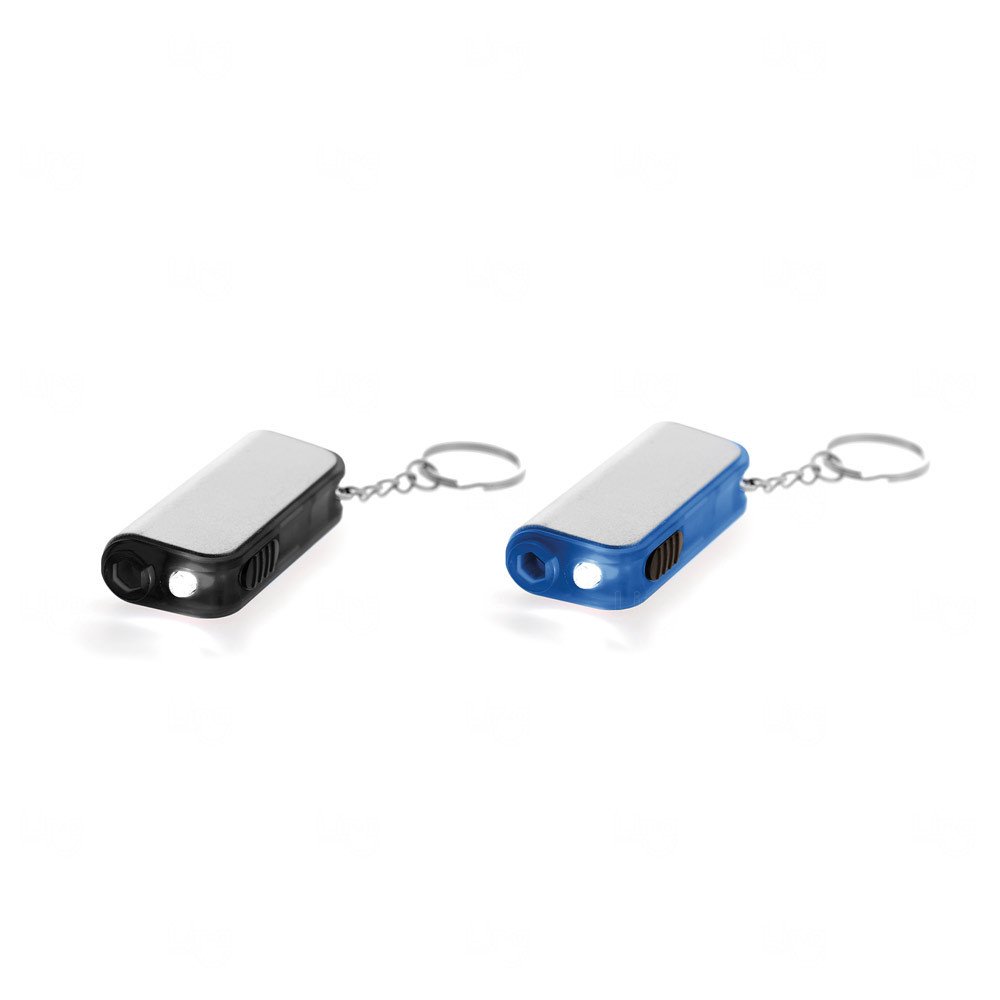 Chaveiro com Lanterna LED e Chave Phillips Personalizado 