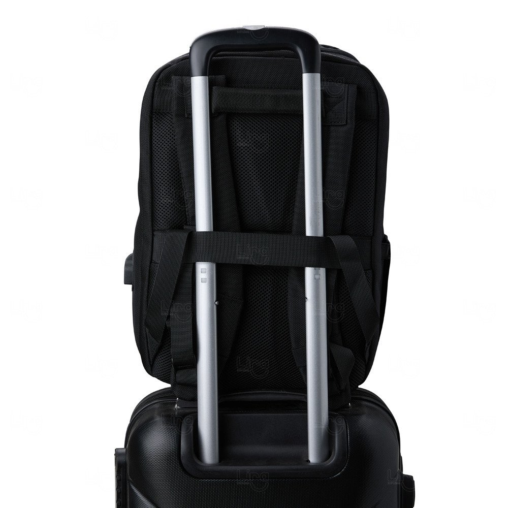 Mochila Nylon 23L Antifurto Notebook 15.6" Personalizada 