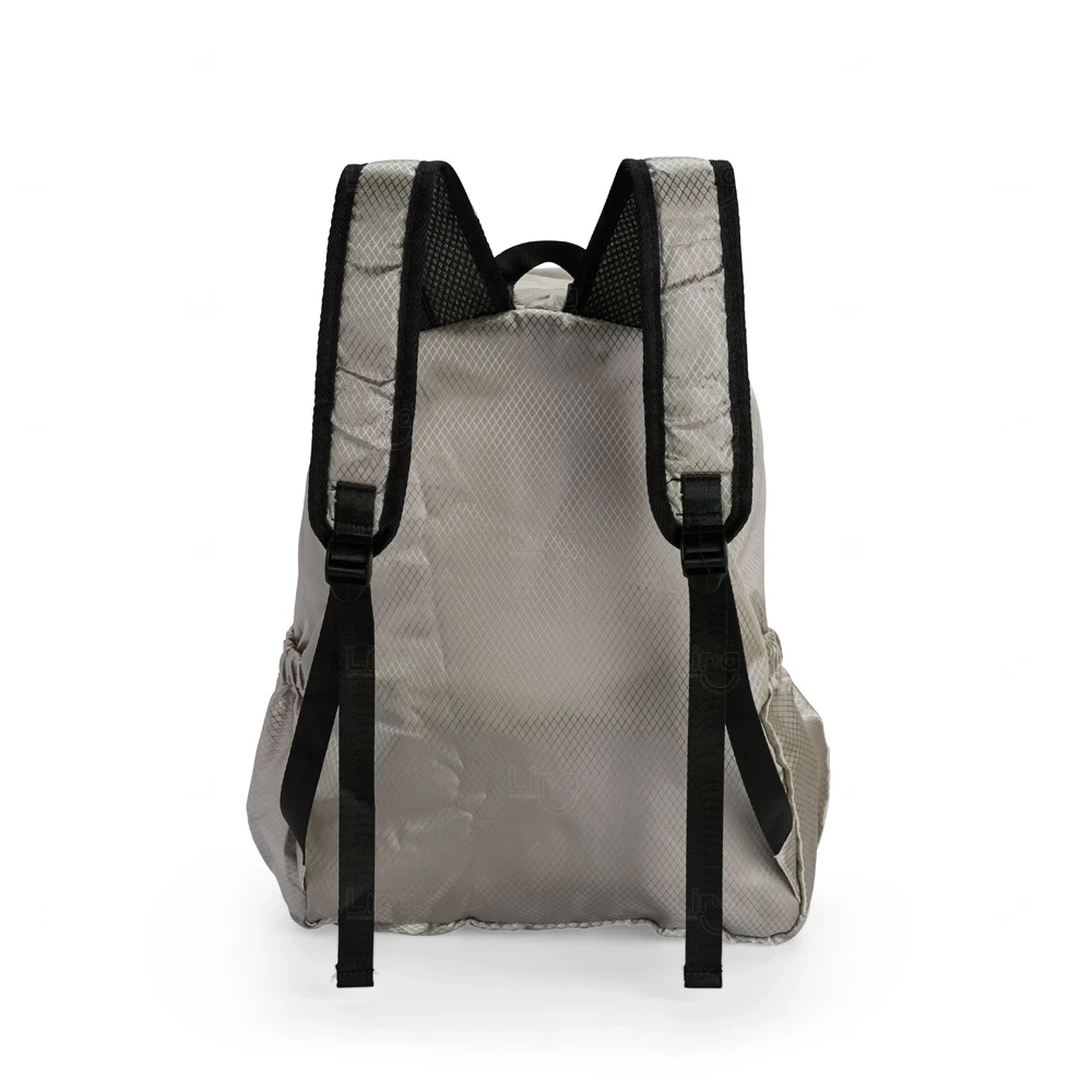 Mochila Dobrável Poliéster 18L Personalizada 