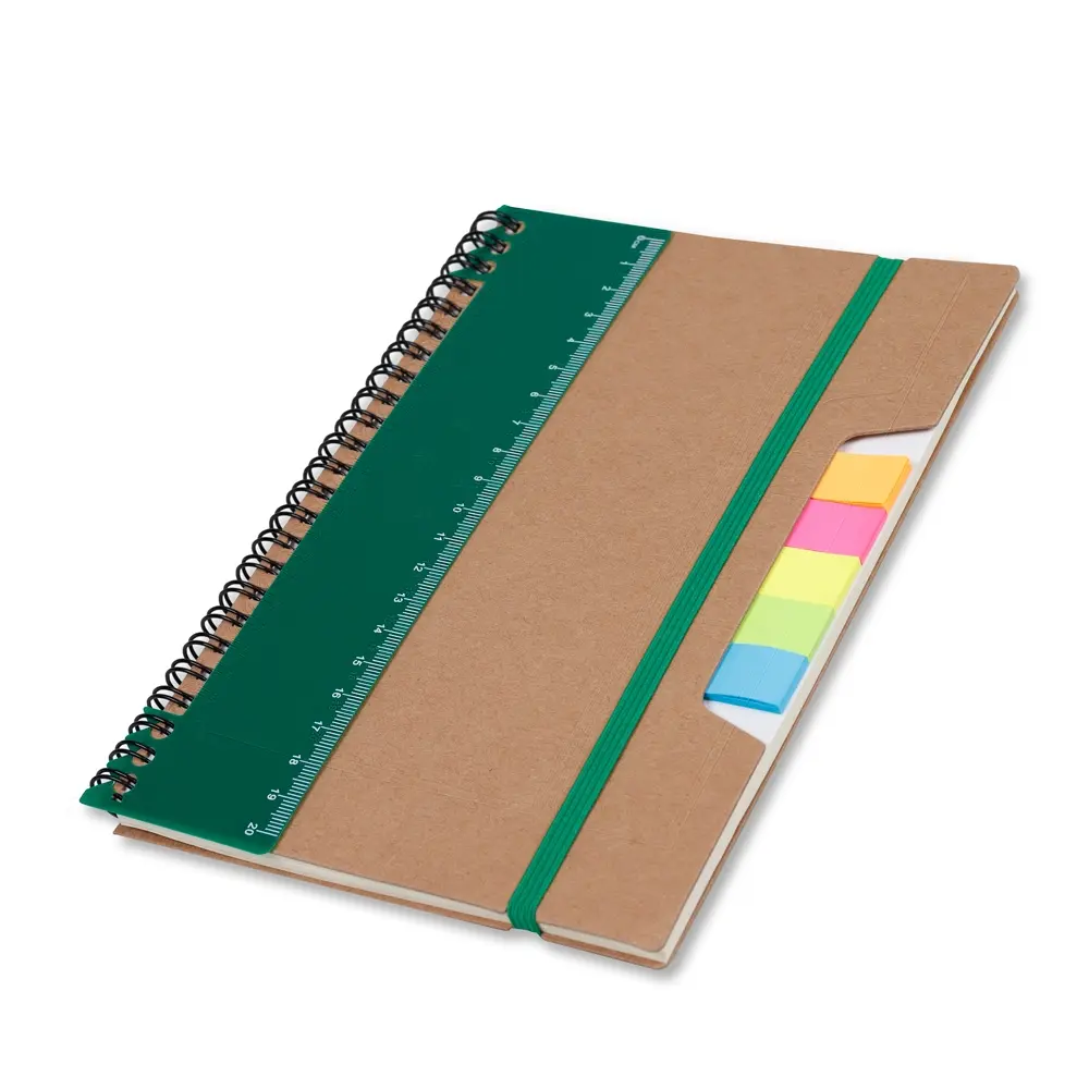 Caderno A5 Capa em Papel Kraft Personalizado 