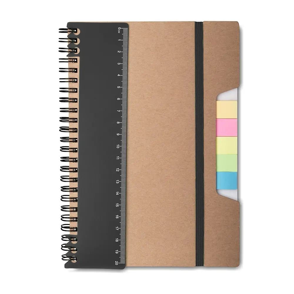 Caderno A5 Capa em Papel Kraft Personalizado 