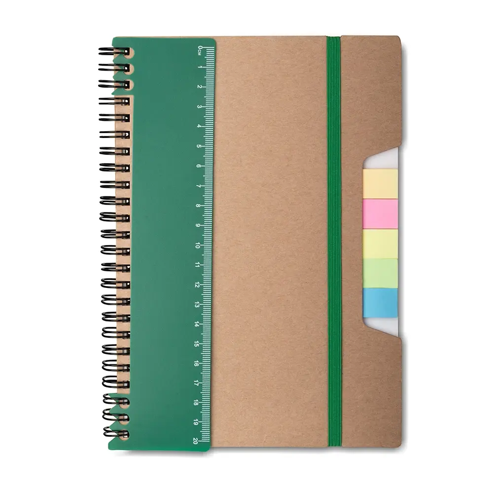 Caderno A5 Capa em Papel Kraft Personalizado 