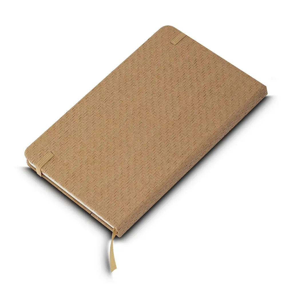 Caderno A5 Capa em Bambu Personalizado 